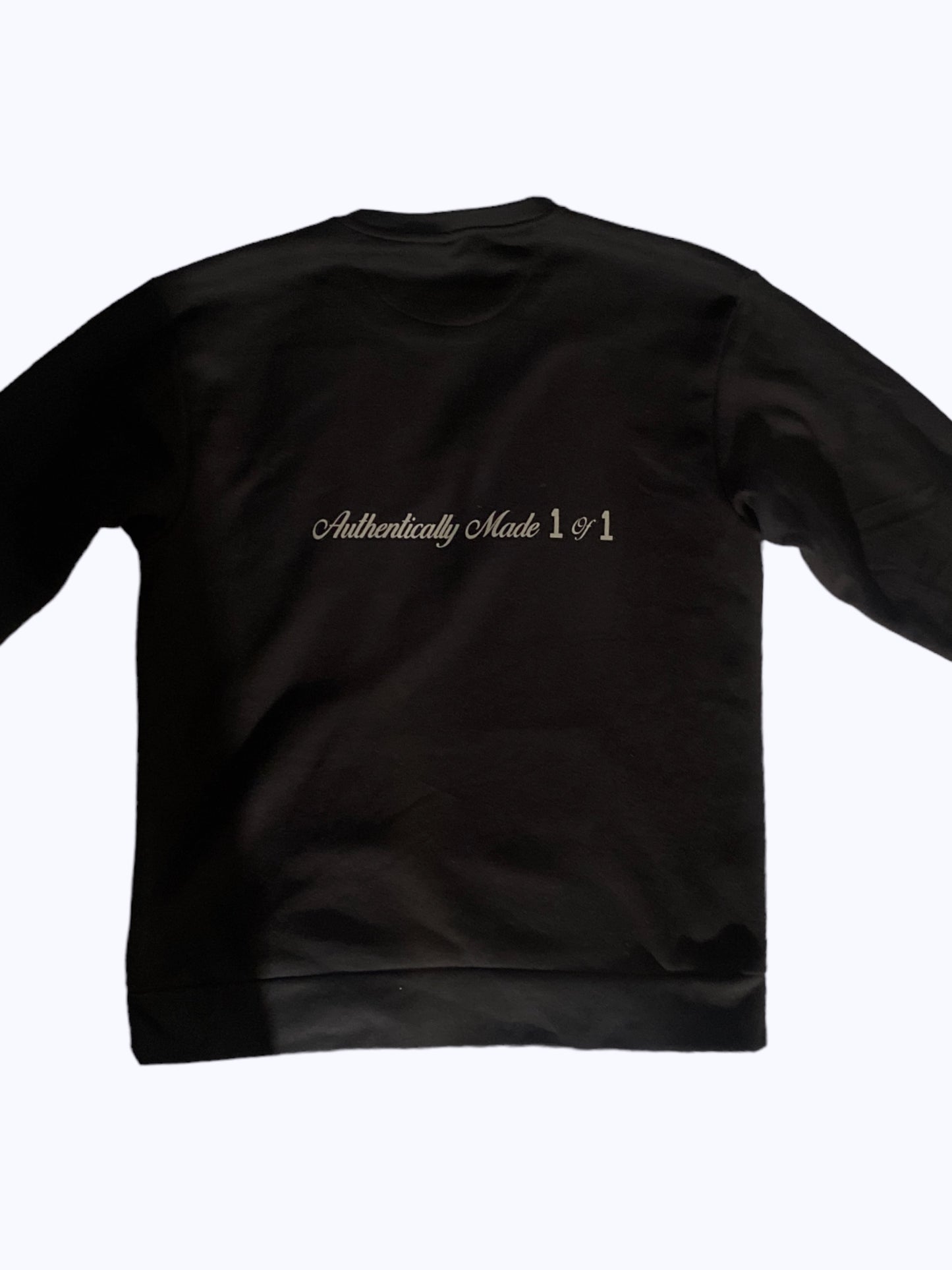 CLOTHE_ Signature "Authentically Made 1 of 1" Crewneck Sweatshirt