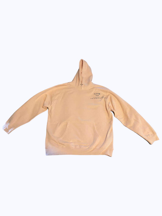 The Clothe_ Definition Hoodie- Pale Pink