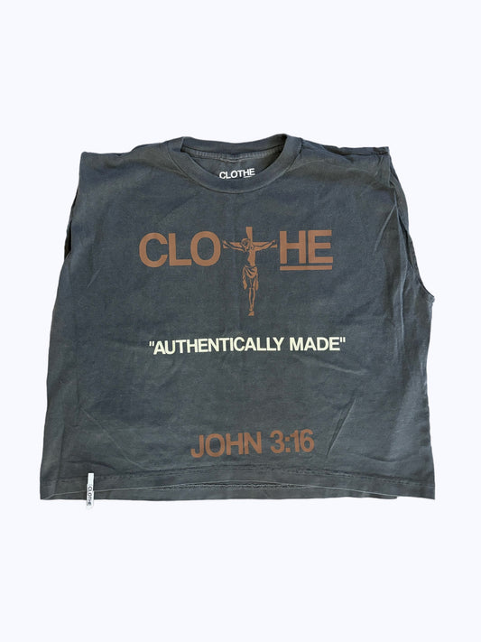 "JOHN 3:16" Cropped Tank